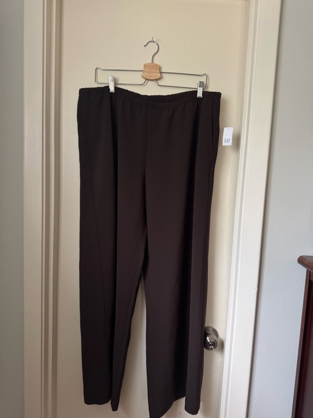 Gap Wide Leg Easy Pants - Terra Brown - Picture 3 of 6